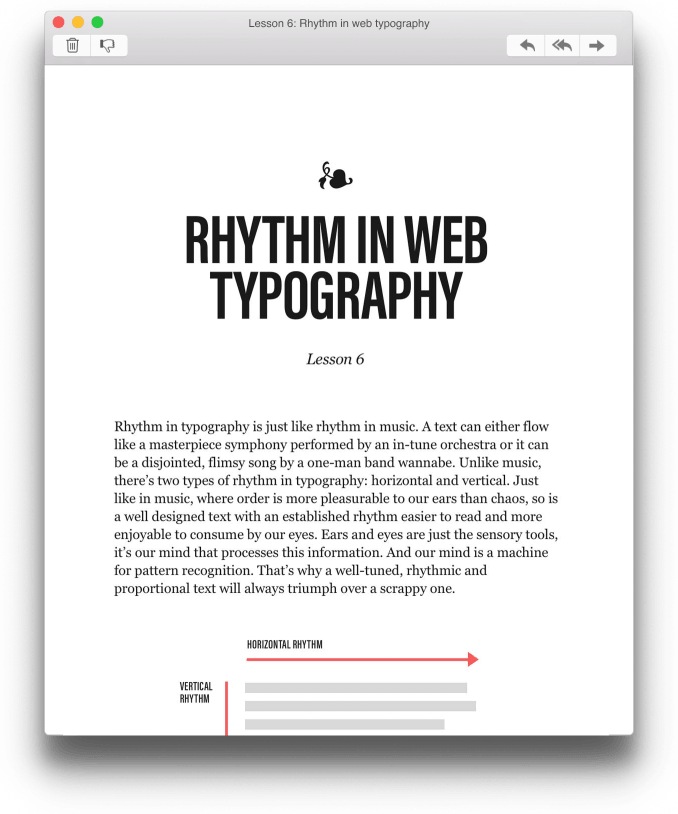 web typography examples