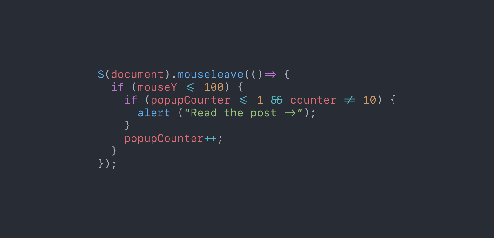 An analysis of 5 monospaced fonts with coding ligatures | Better Web Type