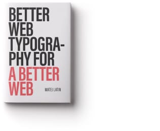 Better Web Typography for a Better Web